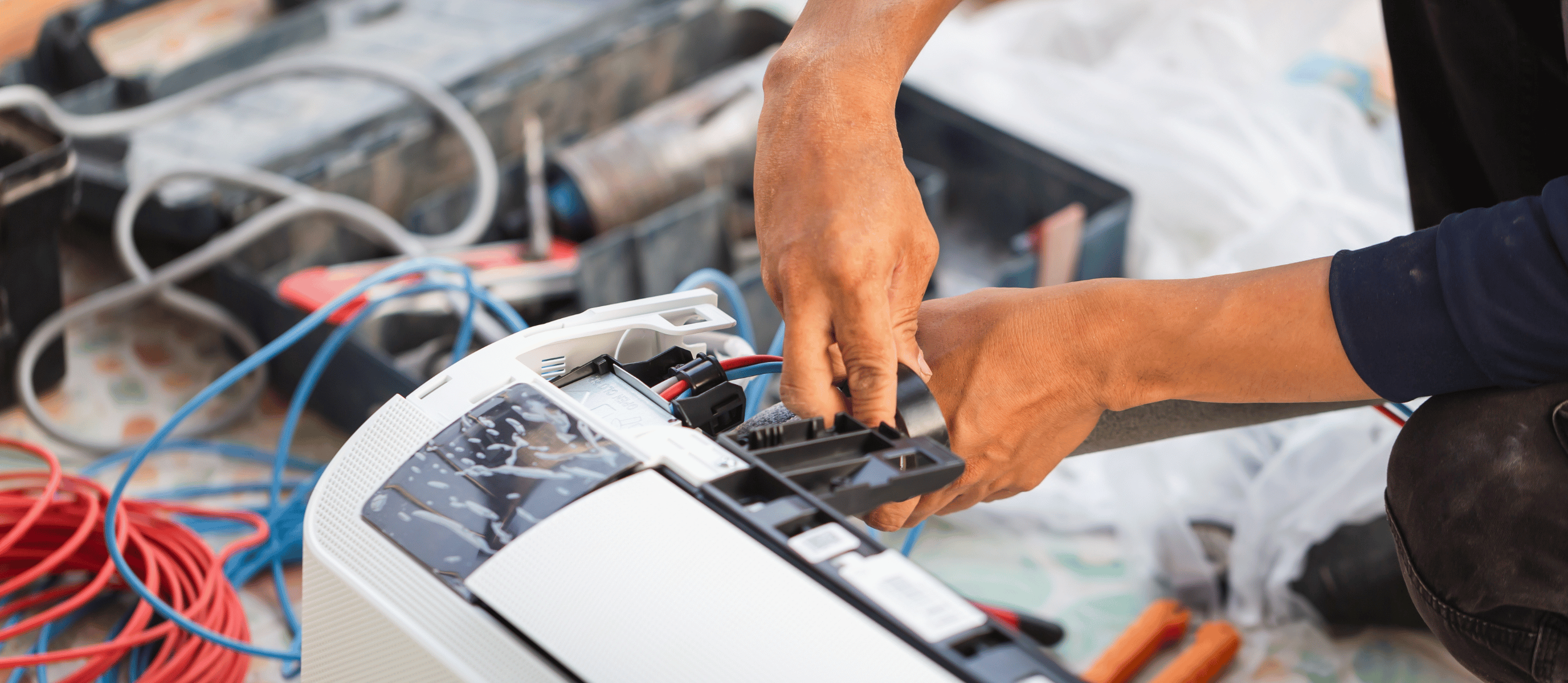 HVAC equipment serving an HOA community clubhouse in Las Vegas